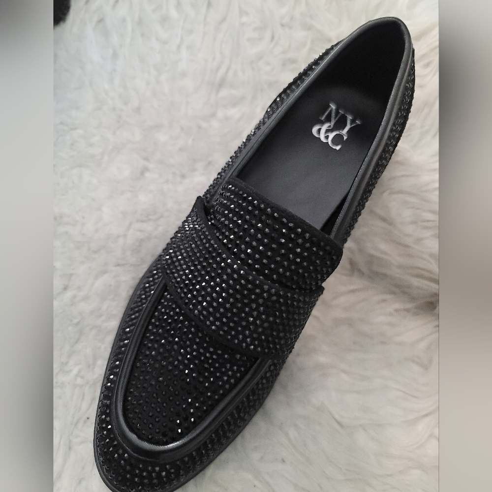 NY&C Women's Abigail Spakle Loafers